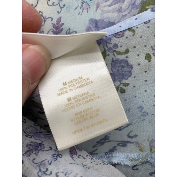 Secret Treasures Robe & Teddy, Size Medium - Picture 5 of 8